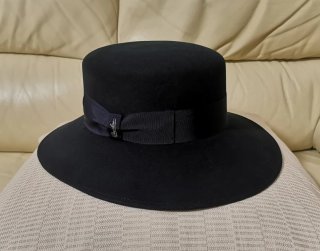 Borsalino cappello donna Kris blu notte  lana M 58
