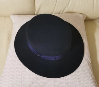 Borsalino cappello donna Kris blu notte  lana M 58