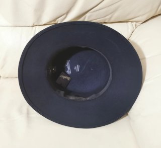 Borsalino cappello donna Kris blu notte  lana M 58