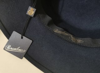 Borsalino cappello donna Kris blu notte  lana M 58