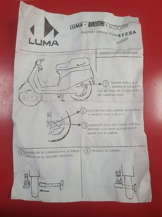 Antirrobo PIAGGIO SFERA