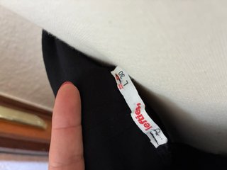 Falda larga negra talla única