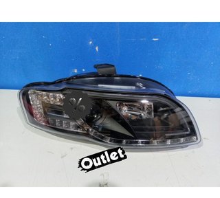 CX FARO DCH AUDI A4 B7 04-08 FONDO NEGRO INTERMITENTE LED R0