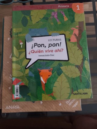¡Pon, pon! ¿Quién vive ahí?, 1 Primaria lecturas