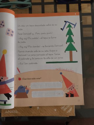 ¡Pon, pon! ¿Quién vive ahí?, 1 Primaria lecturas