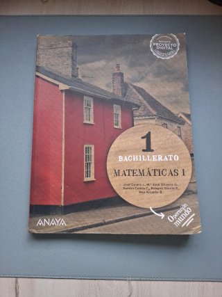Matemáticas I 1 Bachillerato