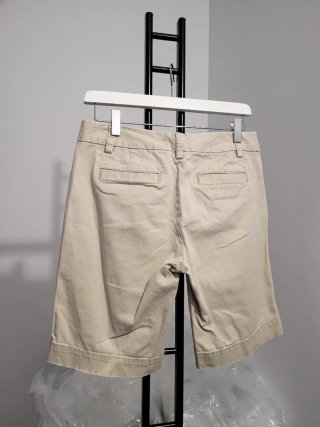 Pantalones cortos beige para mujer