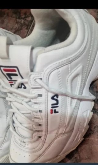 Botines Fila Blancos