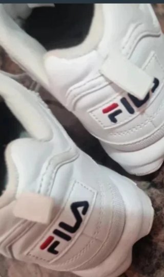 Botines Fila Blancos