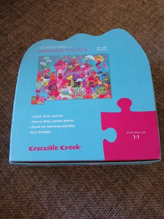 Puzzle Piso Crocodile Creek Sirenas 36 piezas