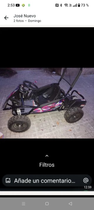 Buggy Eléctrico Infantil Monster