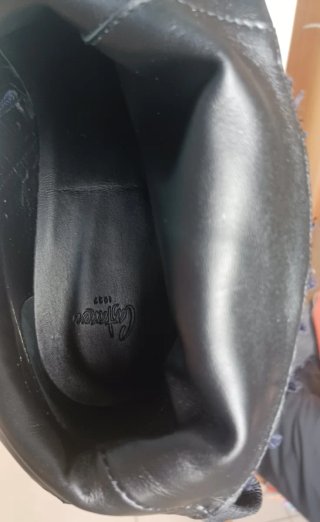 Botines Castañer Mujer azul marino.