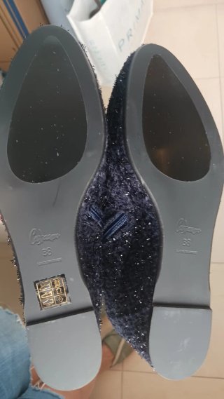 Botines Castañer Mujer azul marino.