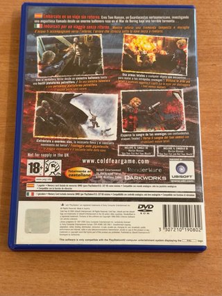Cold Fear PS2 (PlayStation 2) Juego