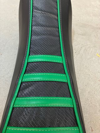 Asiento/Sillín Derbi KRM Negro/Verde