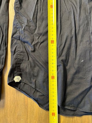 Camisa Negra Bottega del Sarto Slim Fit Talla S