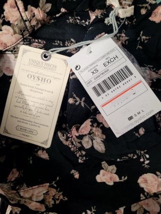 Pantalones cortos florales Oysho