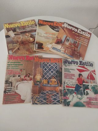 Revista Nuevo Estilo. 6 tomos
