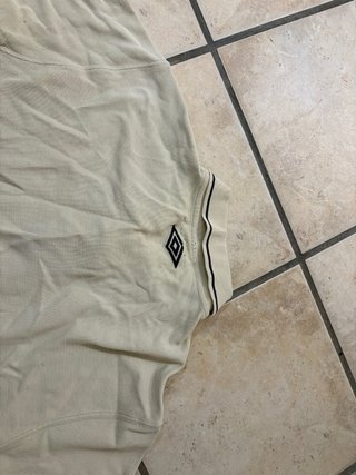 Polo Vintage Umbro Talla L Beige