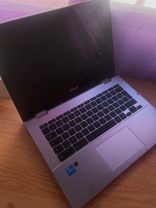 Ordenador portátil ASUS Chromebook Plata