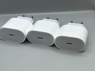 3 Cargadores Apple 18W Original A1692