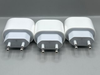 3 Cargadores Apple 18W Original A1692
