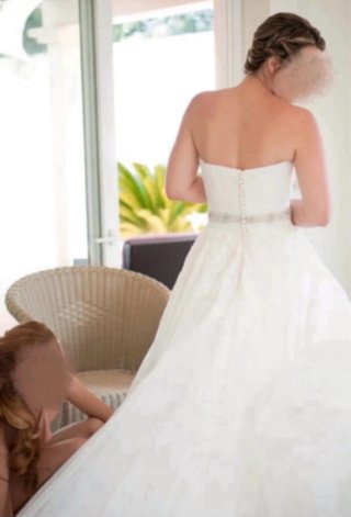 Vestido de Novia Sedka Novias con Cancan