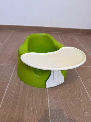 Silla Bumbo para bebé con bandeja