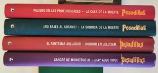 Pesadillas. R.L. Stine. Dobles -Los 4x19€