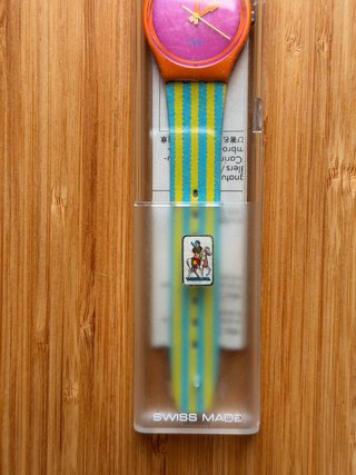 Orologio Swatch Arancione Rosa