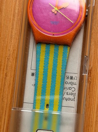 Orologio Swatch Arancione Rosa