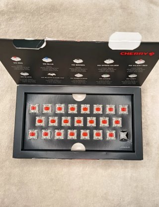 Caja Cherry MX Red Switches Lineal