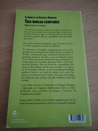 Tres novelas ejemplares