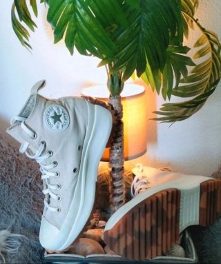 Converse Plataforma Beige/Marrón