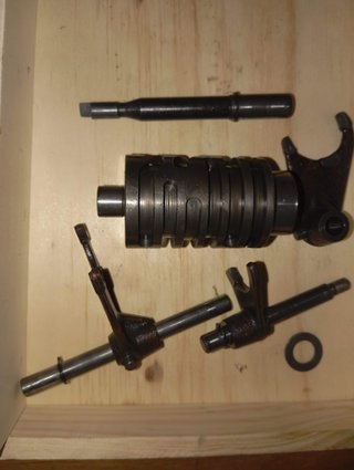 TAMBOR Y HORQUILLAS CAJA CAMBIOS GILERA-GASGAS 50