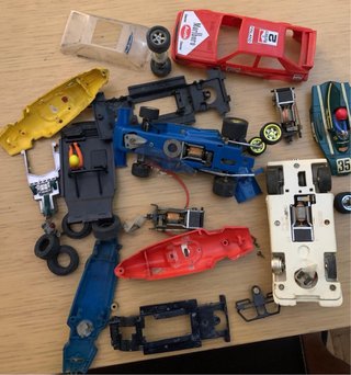 Scalextric Exin Despiece Variado