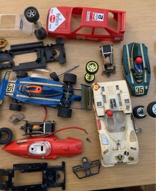 Scalextric Exin Despiece Variado