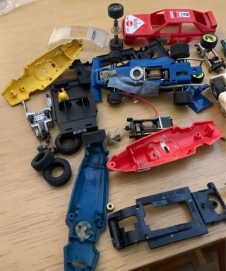 Scalextric Exin Despiece Variado