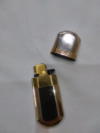 Mechero Sanjo Dorado con Caja