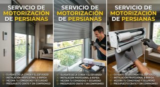 Servicio Motorización Persianas