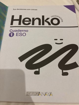 CUADERNO HENKO 1 ESO