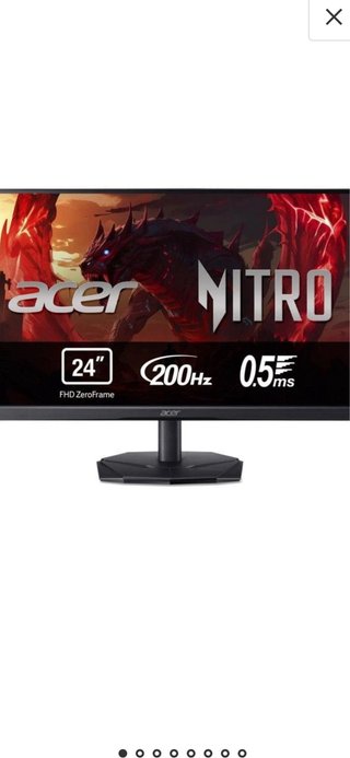 Monitor Acer Nitro 24 200Hz 0.5ms FHD
