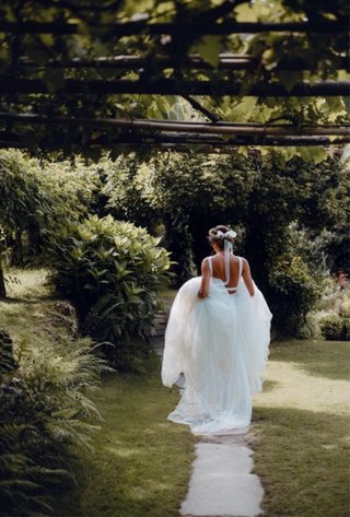 Vestido de Novia Rosa Clará Alada
