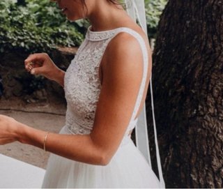 Vestido de Novia Rosa Clará Alada