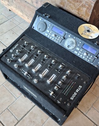 Skytec STX-70 Lettore CD Doppio USB/SD MP3