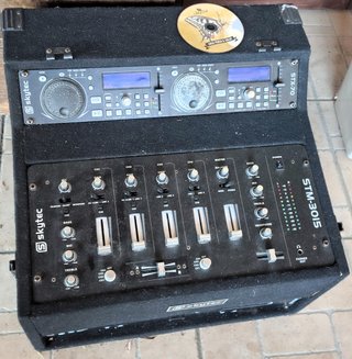 Skytec STX-70 Lettore CD Doppio USB/SD MP3