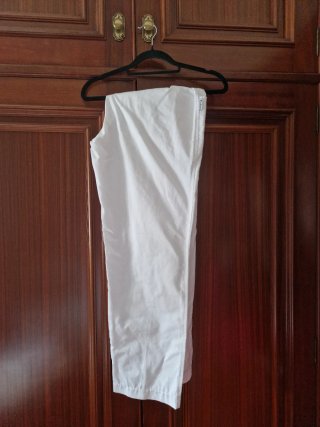 Pijama Hospital Gary's Blanco 2 Pantalones 1 Casac