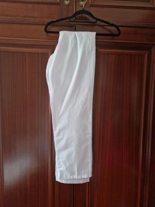 Pijama Hospital Gary's Blanco 2 Pantalones 1 Casac