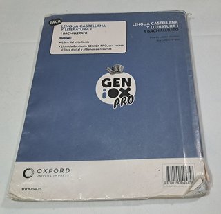 Lengua castellana y literatura I. Libro del est...