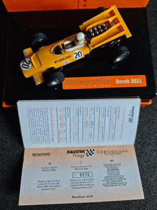 Scalextric Vintage McLaren M9A Edición Limitada